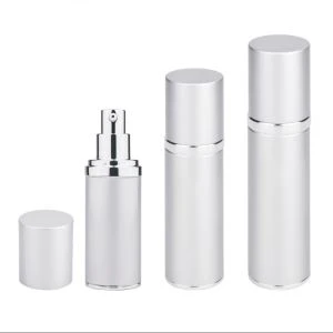 Silber Airless Pump Flasche