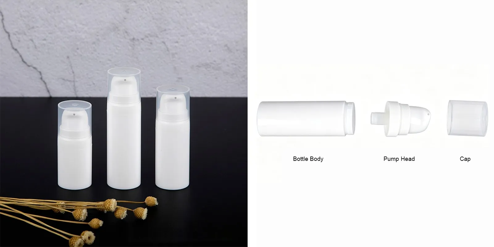 Airless Pump Bottles Airless Pump Bottles
